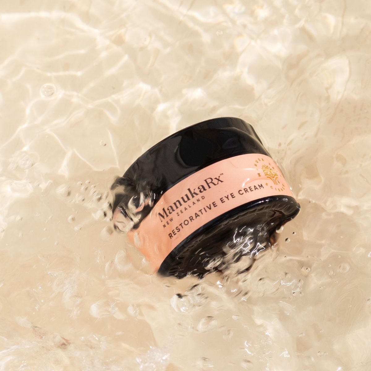 Jar of ManukaRx Restorative Eye Cream