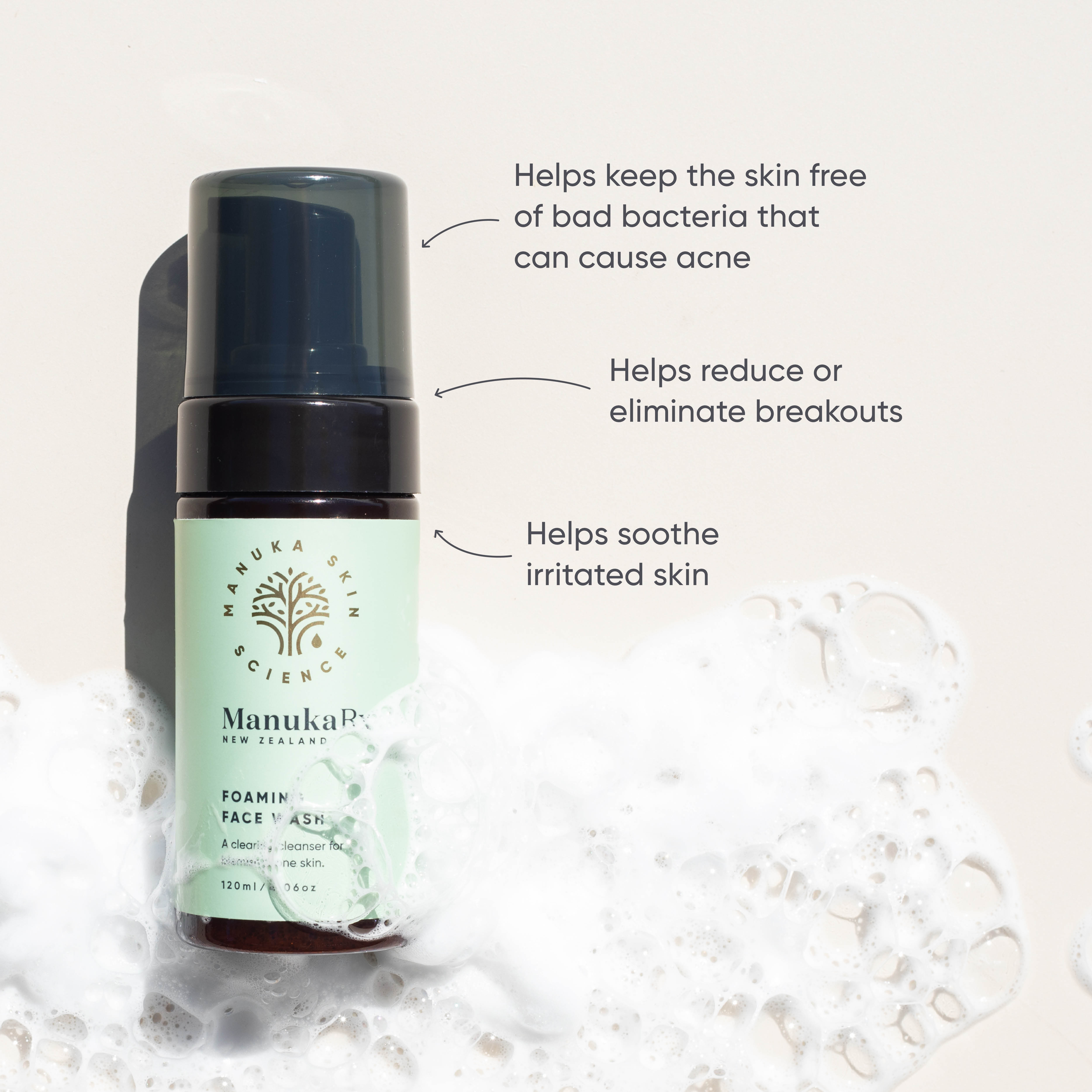 Foaming Face Wash - ManukaRx